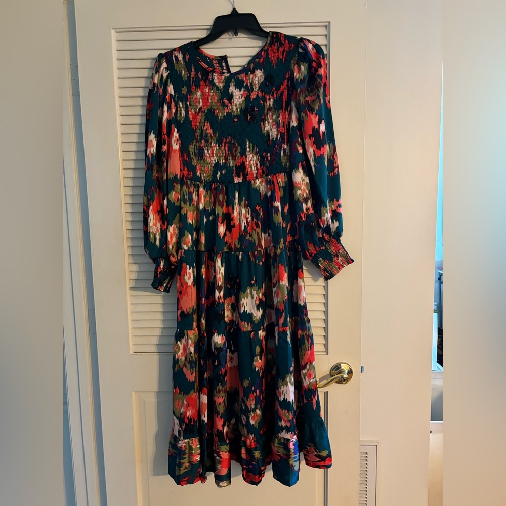Umgee Satun Smocked Dress